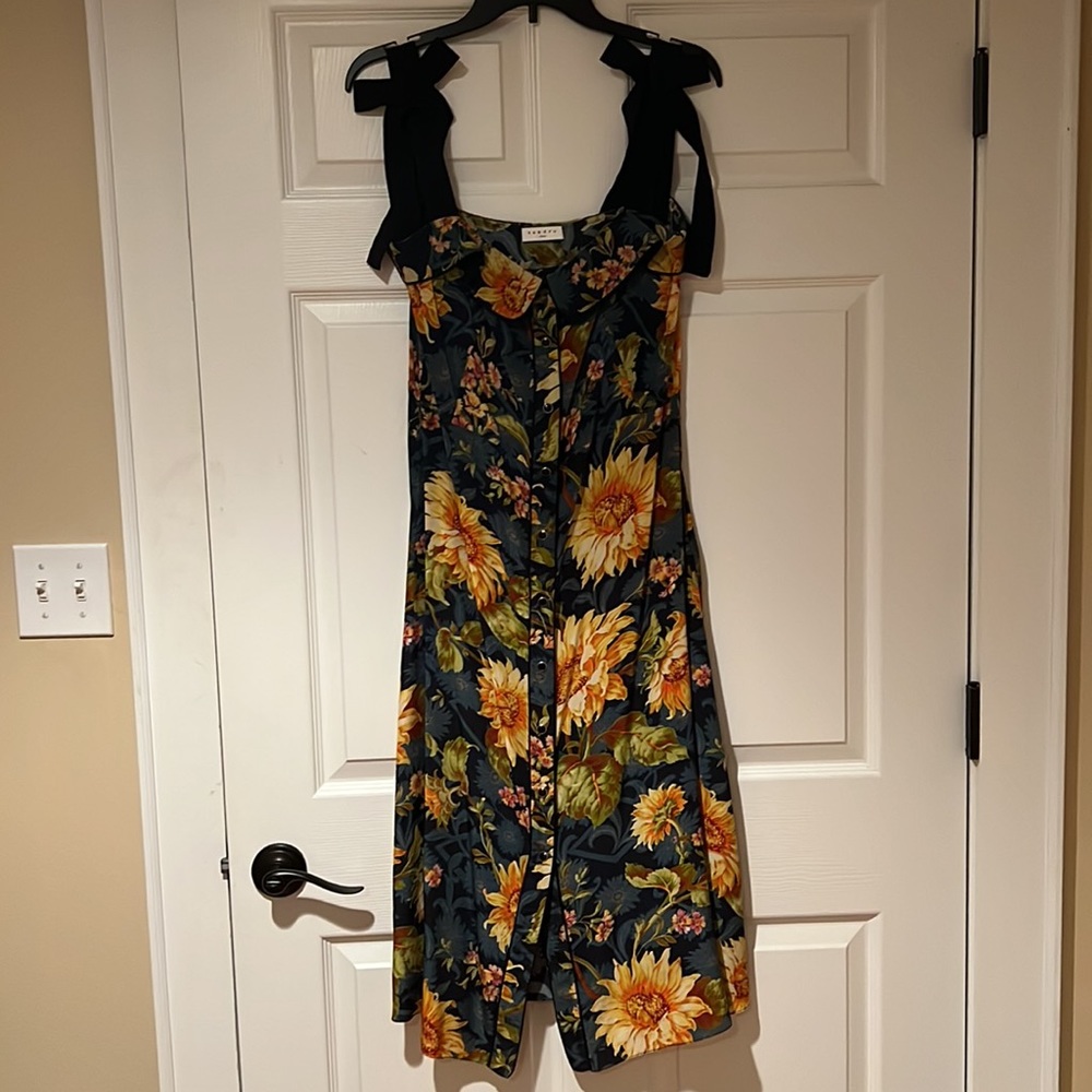 NWT Sandro Floral Dress - Picture 5 of 8